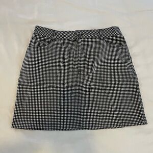 Forever 21 checkered mini skirt